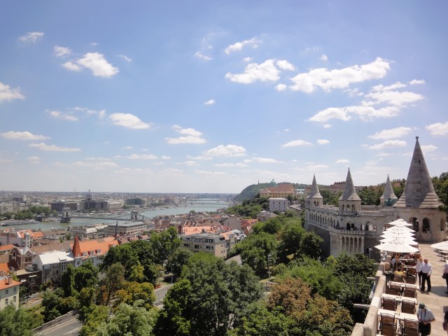 Budapest - depuis l'église St Matthias